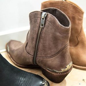 Spell & the Gypsy Chocolate Sugar Skull Boots